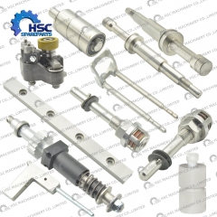 Запасные части для оборудования, такого как разливочные, выдувные, моечные и этикетировочные машины.